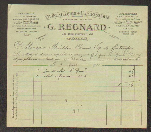 Tours quincaillerie - (37),