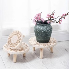 Tabouret Plante Tuyau Fleur Plate-Forme Décorative Présentoir Domestique Hôtels