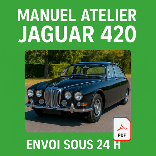Manuel atelier jaguar - jaguar, 420