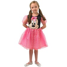 Costume D'Enfant Minnie Mouse Boule Rose Disney | Grand