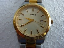  MONTRE HOMME  MECAQUARTZ  " YEMA " REF YM567 EN EXCELLENT ETAT