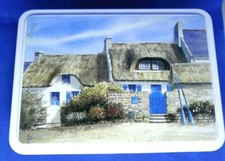 ANCIEN Boite Métal Sucrette caramels beurres salé LA PLAGE LE PORT Metal box 