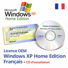 Licence Windows XP Home SP3