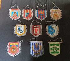 FANIONS FOOTBALL ESPAGNE-PORTUGAL-ITALIE-Livraison gratuite-Prix à L'unité