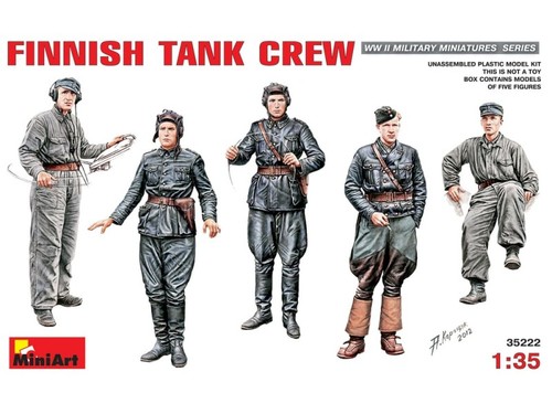 Miniart finnish tank crew - 1:35,