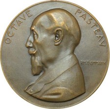 R1560 Rare Médaille Médecine Dr Octave Pasteau Urologie Dammann 1936 SUP