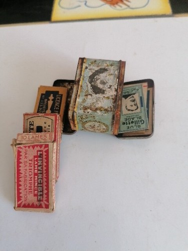 Ancienne lames rasoir dans - ancienne,