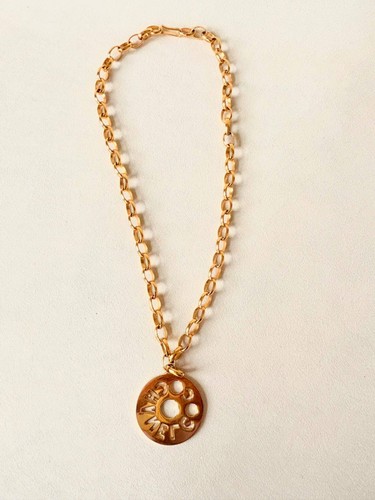 Chanel sautoir maxi logo - sautoir,