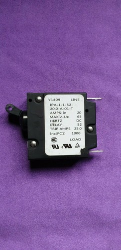 Disjoncteur airpax unipolaire - disjoncteur,