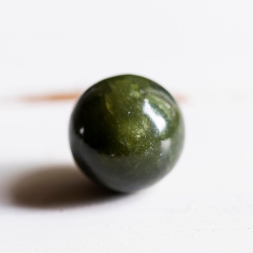 Boule jade vert - vert, 25