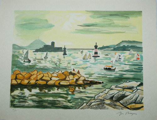 Yves brayer château d if - brayer, d'if
