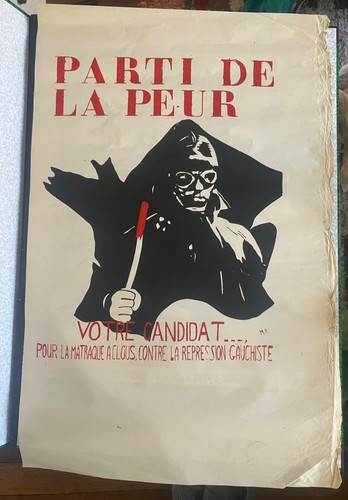 Affiche originale mai - originale,