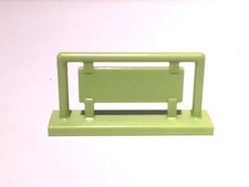 PLAYMOBIL PIÈCE 3200 / BARRIÈRE SUPERMARCHÉ VERTE