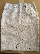Leather skirt, Oscar de la