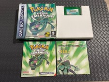 Pokémon Version Émeraude - Nintendo Game Boy Advance GBA Complet Version FR