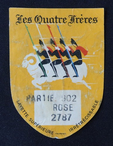 Ancienne étiquette layette - ancienne,