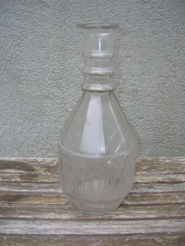 Carafe pichet verre - en, moulé
