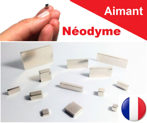 Lot aimants néodyme bloc - lot,