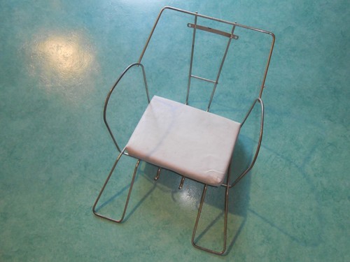 Siège enfant gris pour vélo