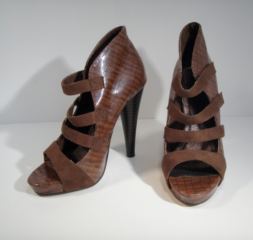 Michael antonio brown heels - brown, 6
