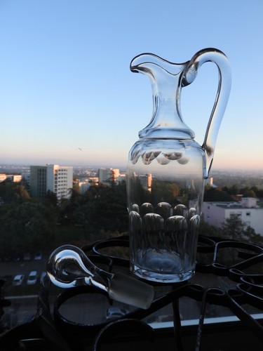 Ancienne carafe huile - carafe,