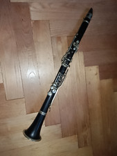 Ancienne et rare Clarinette en ut de Margueritat en grenadille