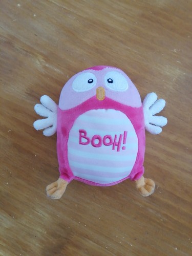 Doudou peluche luminou hibou - peluche,