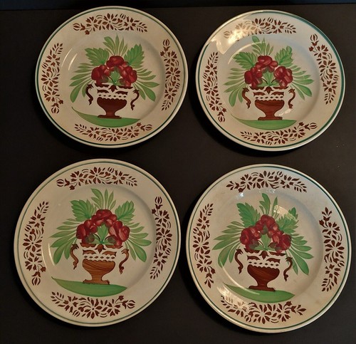 Sarreguemines flat plates - sarreguemines, late