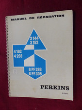 manuel de réparation  : moteur PERKINS diesel / 1963