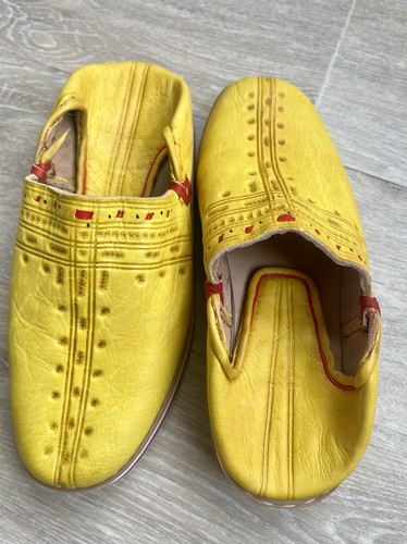 Babouches marocaines faites