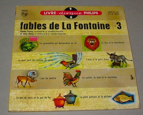 Fables fontaine 3 - de, la