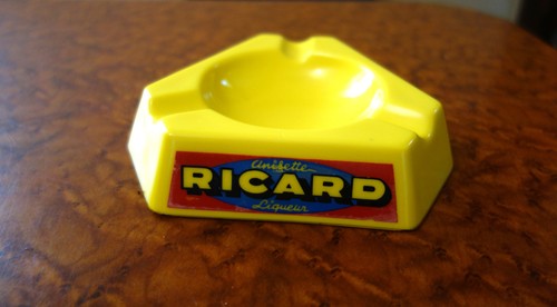 Superbe ancien cendrier ricard - superbe,