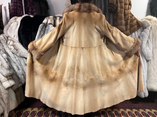 Manteau fourrure vison - manteau,