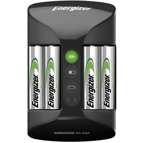 Chargeur piles rondes nimh - chargeur,