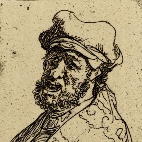 Homme criant buste etude - l'homme,