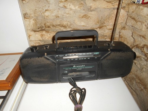 Ancien radio cassette - , brandt