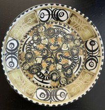 Assiette, céramique, André