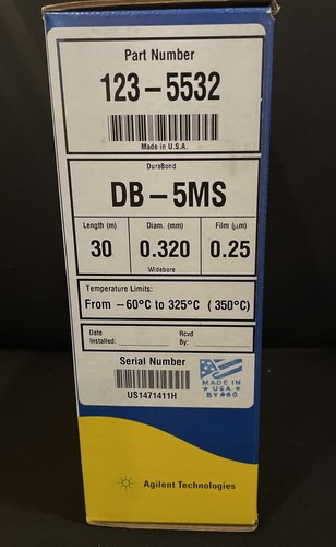 Agilent 123 5532 - j&w, gc