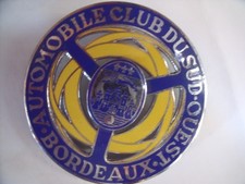 badge plaque émaillé