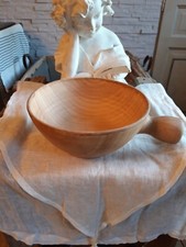 GRANDJEAN JOURDAN VALLAURIS VINTAGE POELON FAUX BOIS