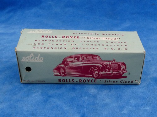 Rare solido 43 rolls - rare, rolls-royce