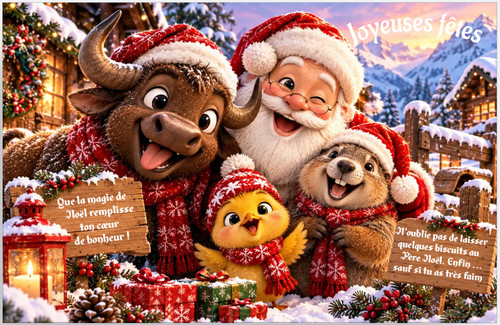 Cartes noël de - cartes,