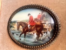 MINIATURE PEINTE ENCADREE