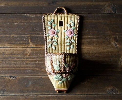 Panier mural ancien - , en