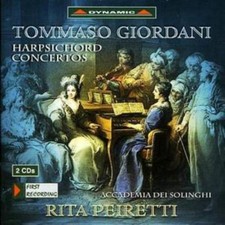 Tommaso Giordani Harpsichord Concertos (Peiretti, Accademia Dei Solinghi) (CD)