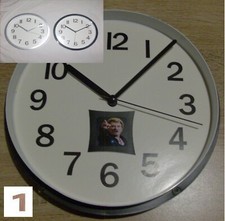 Pendules  :  JOHNNY  HALLYDAY , au choix