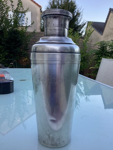 Shaker métal argenté - en,