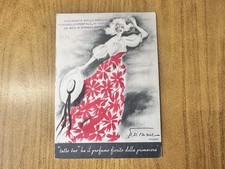 Carte Postale Publicitaire Parfums Fi. Vi. Emme. Milan "Tout Tien" Voyagee Db