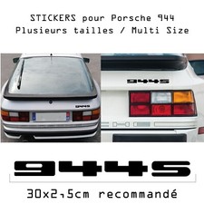 Sticker Porsche 944 - 944 S - 944S  - Plusieurs tailles plusieurs couleurs
