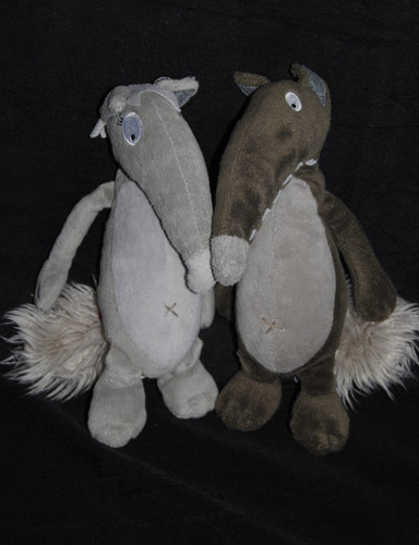 Peluche auzou tit - p'tit, loup